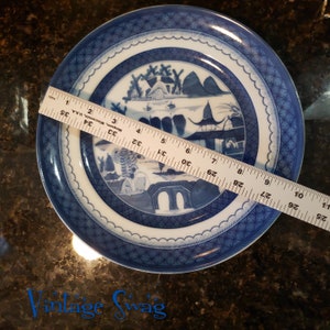 Mottahedeh Canton china individual pieces offered by Vintage Swag 10 1/8 Dinner Place