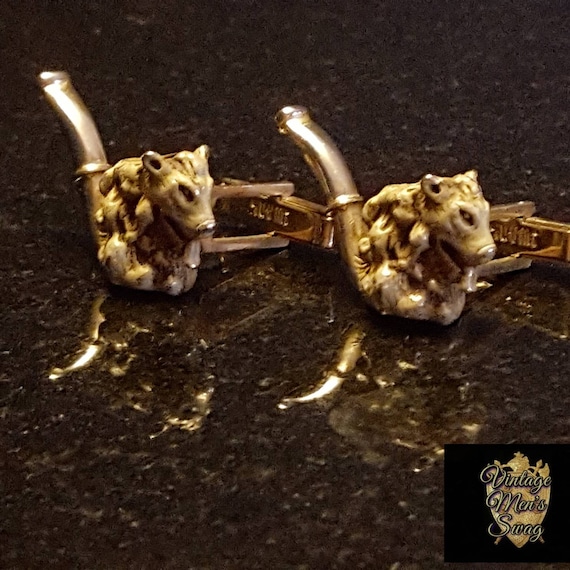 Unique, rare, and elegant! Swank vintage cufflinks