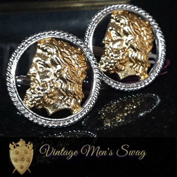 Vintage cufflinks by Swank offered by Vintage Men… - image 2