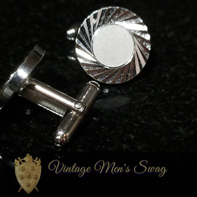 Vintage Cufflinks Anson diamond cut offered by Vintage Men/'s Swag Yx-6 adk-7