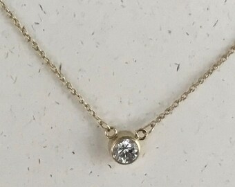 Vintage Cubic Zirconia Pendant