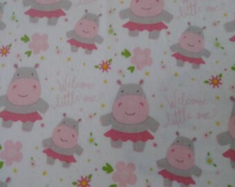 hippo crib sheets