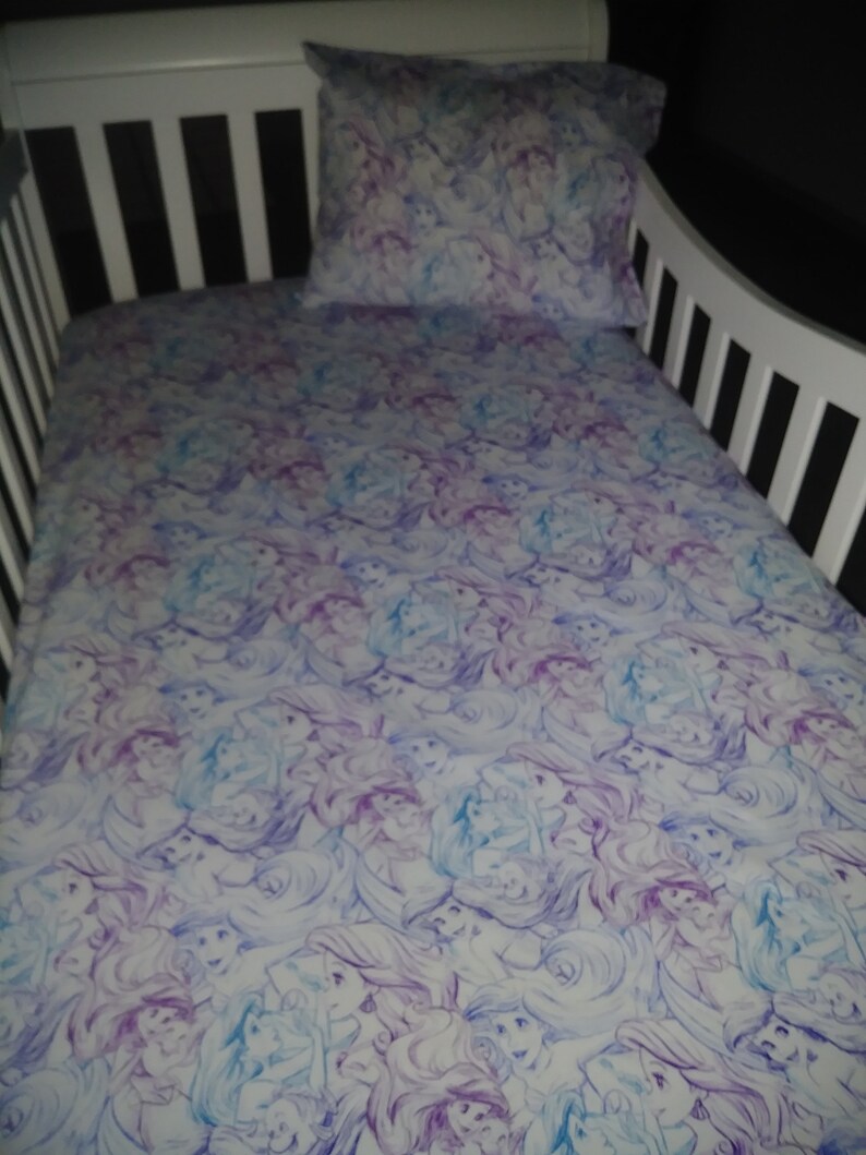 little mermaid crib bedding