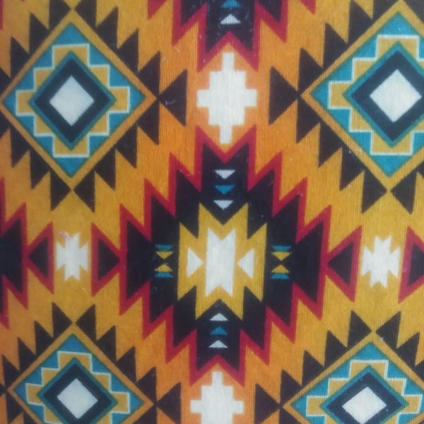 Cotton Southwestern Pillow Case / Navajo Pillow Case / Indian Print Winter Pillowcase / Standard Aztec Pillowcase / Striped Pillowcases
