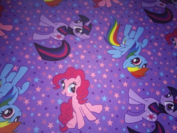 my little pony crib sheet