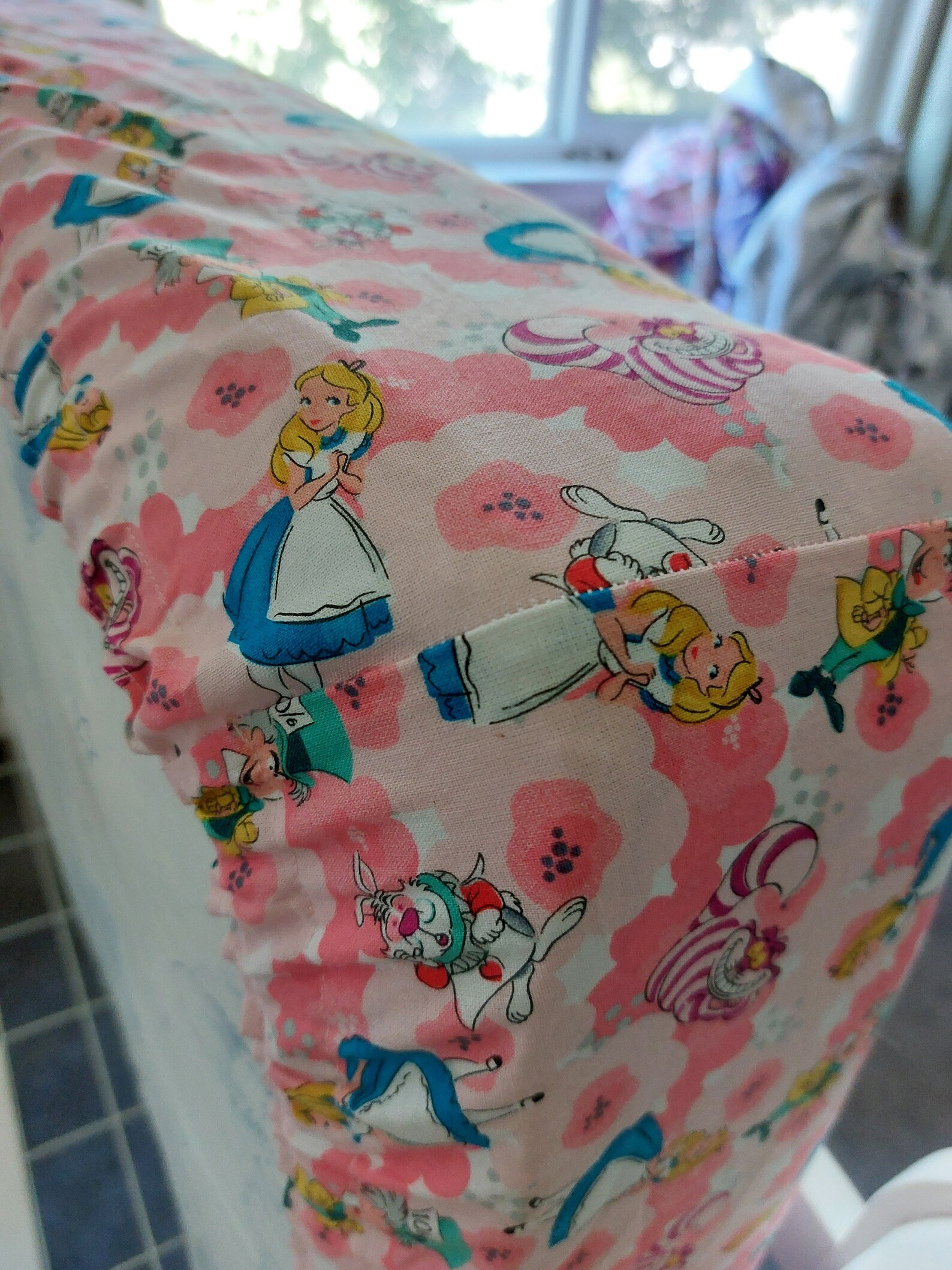 Alice in Wonderland Crib Sheet: Pink Cotton Nursery Bedding - Etsy