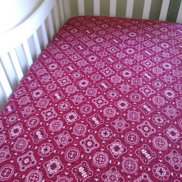 Paisley Crib Bedding Etsy