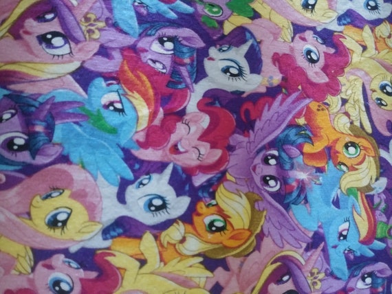 my little pony crib sheet