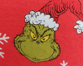 Grinch Christmas Crib Bedding: Dr. Seuss Toddler Pillowcase Set