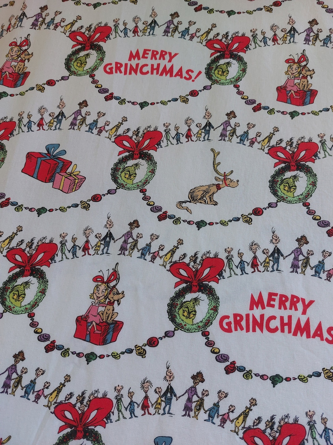 Grinch Inspired Crib Bedding / How the Grinch Stole Christmas Toddler