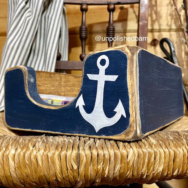 White Napkin Holder Etsy