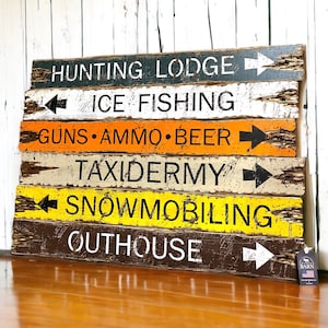 hunting lodge signs for cabindecor
