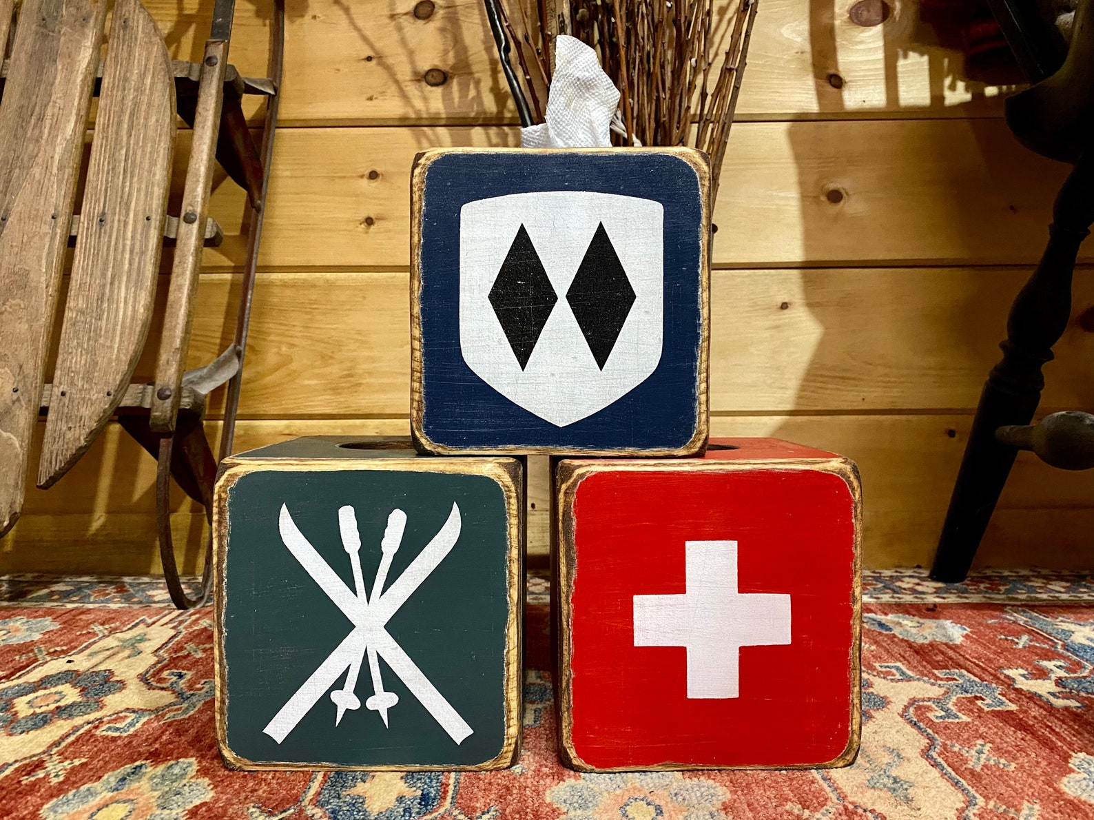 Metal Tree Art Rustic Cabin Decor - Etsy