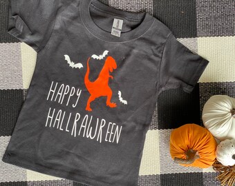 Dinosaur Halloween Shirt, Dino Halloween Shirt, Boys Halloween Shirt, Dino Shirt