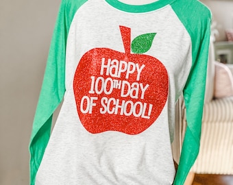 100th Day of School Shirt, Teacher 100th Day Shirt, 100th Day of School Celebration, Happy 100 Day of School Teacher Shirt