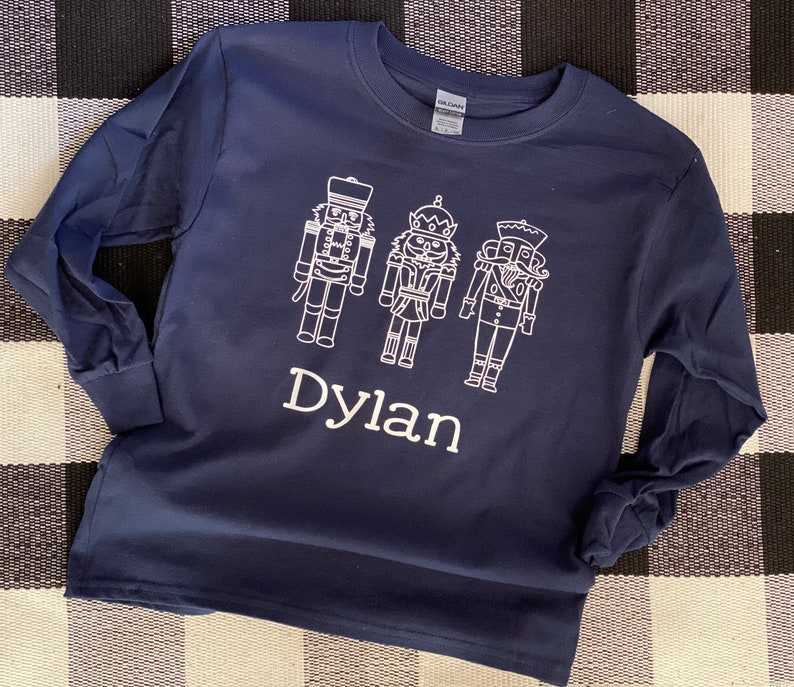 Boys Nutcracker Shirt Boys Christmas Shirt Nutcracker Shirt Etsy