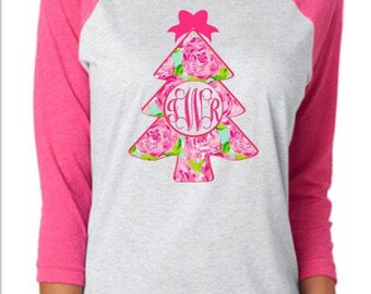 Lilly Inspired Christmas Shirt, Womens Christmas Shirt