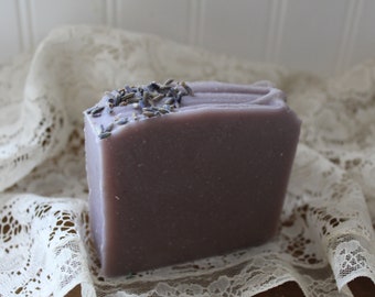 Sapone al latte di capra alla lavanda