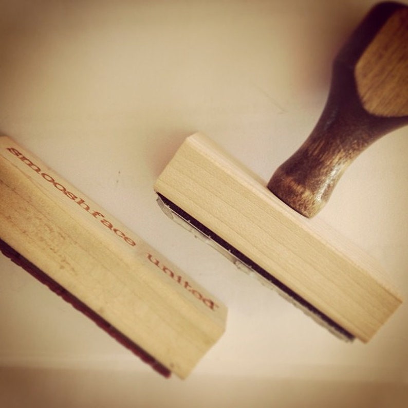 Custom mailing stamp 'Please deliver to' XL stamp Etsy