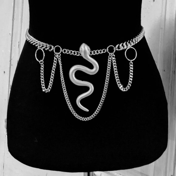 Snake chain belt best sale