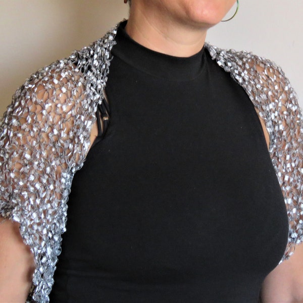 Silver Shrug Etsy