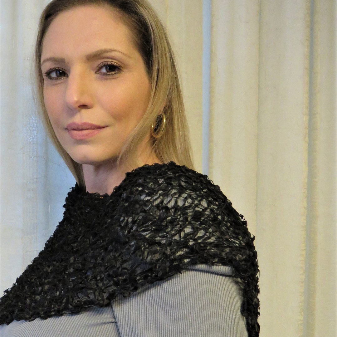 womens sheer shawl