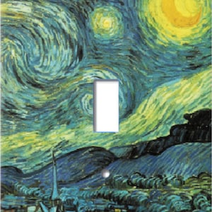 Art Plates - Van Gogh: Starry Night Metal Decorative Metal