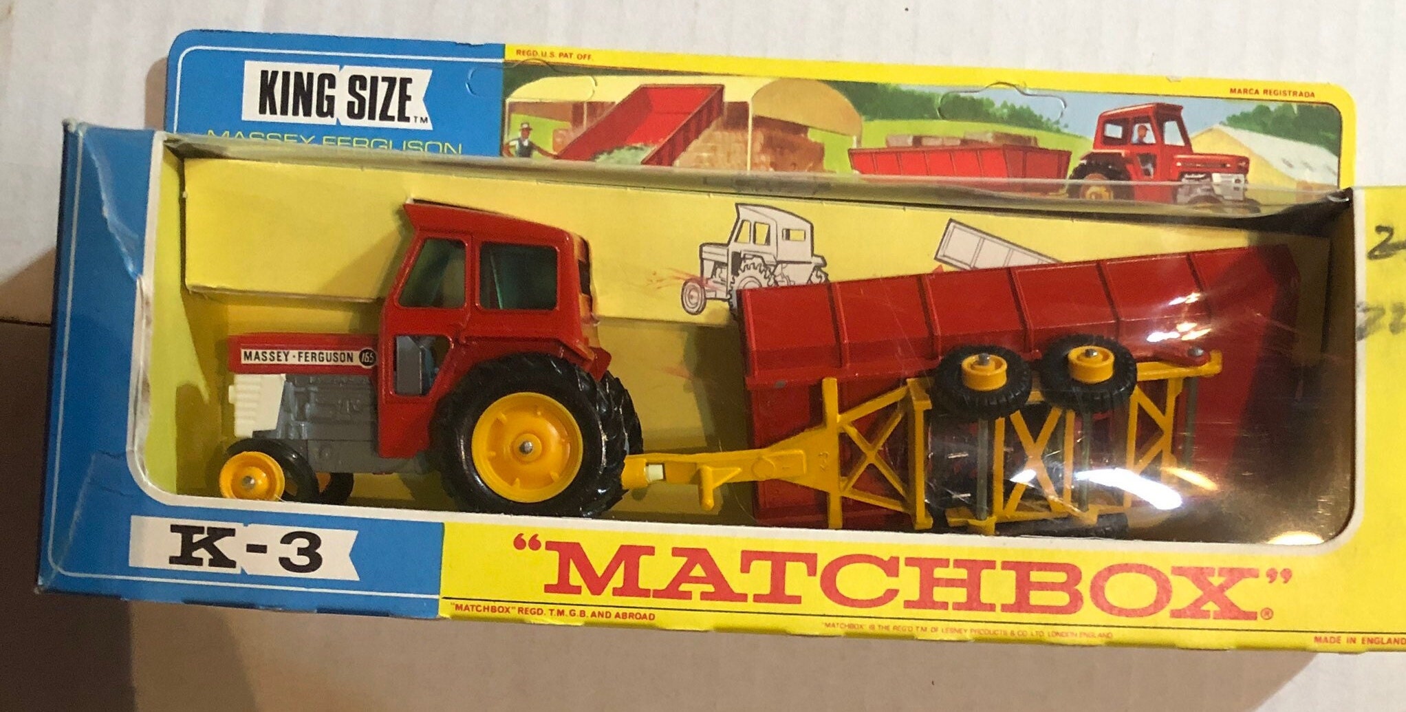 国内外の人気集結！ Matchbox Vintage King and Tractor Ferguson Massey Size ミニカー