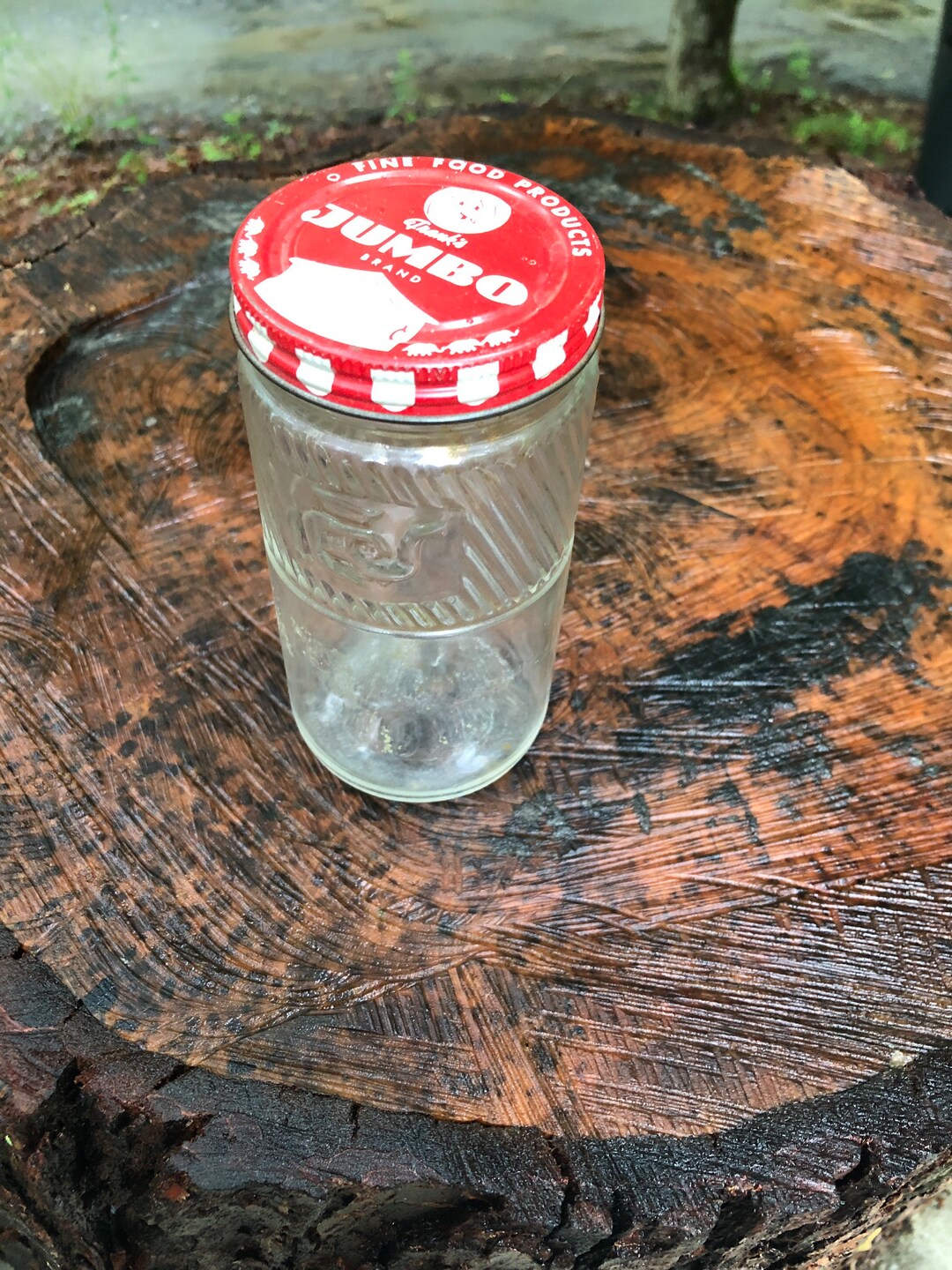 Franks Jumbo Peanut Butter Jar With Lid Etsy