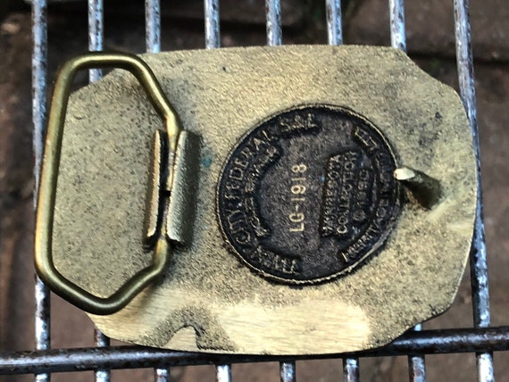 Minesota Brass Belt Buckle - image 3