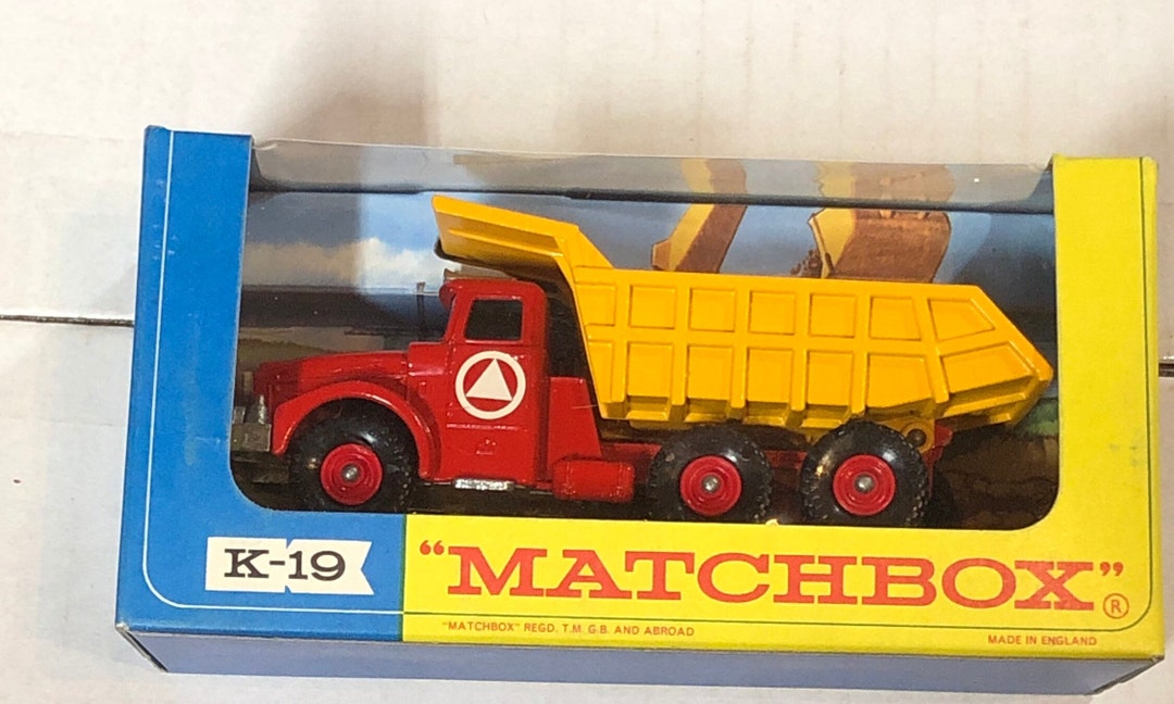Vintage Matchbox King Size Scammell Tipper Truck K19 Etsy