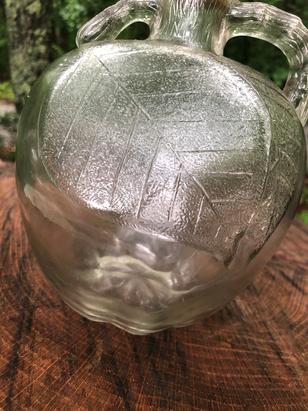 Old White House Vinegar Jar Apple Shaped Etsy