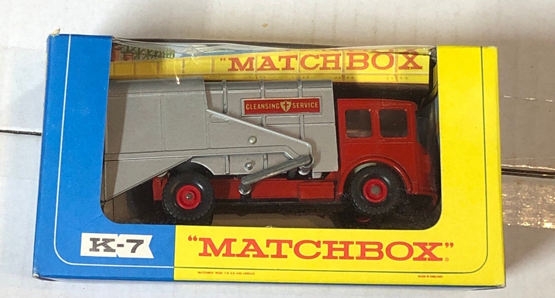 Vintage Matchbox King Size Refuse Truck K7 Etsy