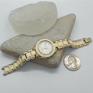 Vintage ARMITRON ladies watch with diamonds