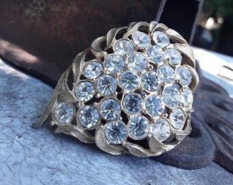 EMMONS ヴィンテージ ブローチ Vintage Emmons Brooch, Vintage Emmons Jewelry, Large Gold