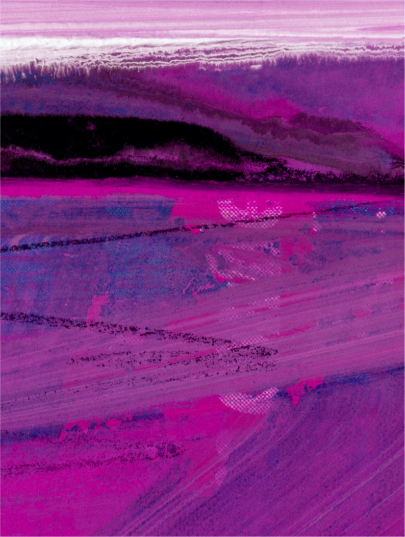 Large Landscape Abstract Art Minimalist Watercolor Painting Etsy