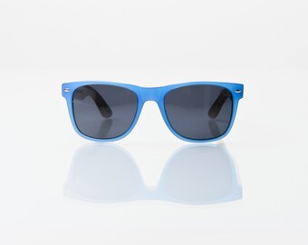 SALE!!! 50% OFF COMPTON: Blue Acetate/Bamboo Sunglasses