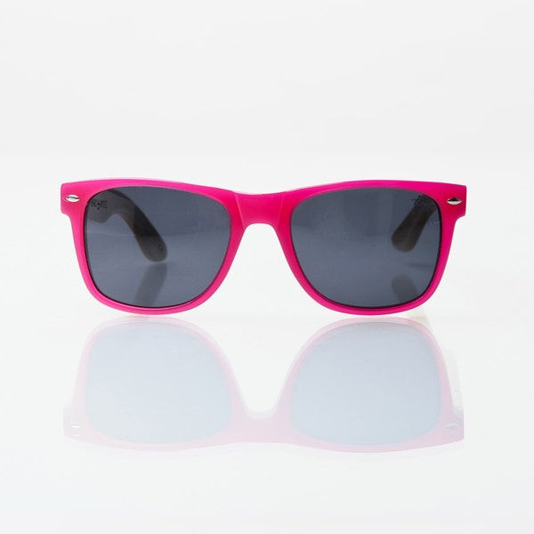 SALE!!! 50% OFF COMPTON: Pink Acetate/Bamboo Sunglasses