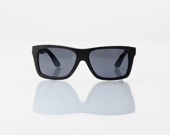 SALE 25% OFF COOMBE: Ebony Wood Sunglasses