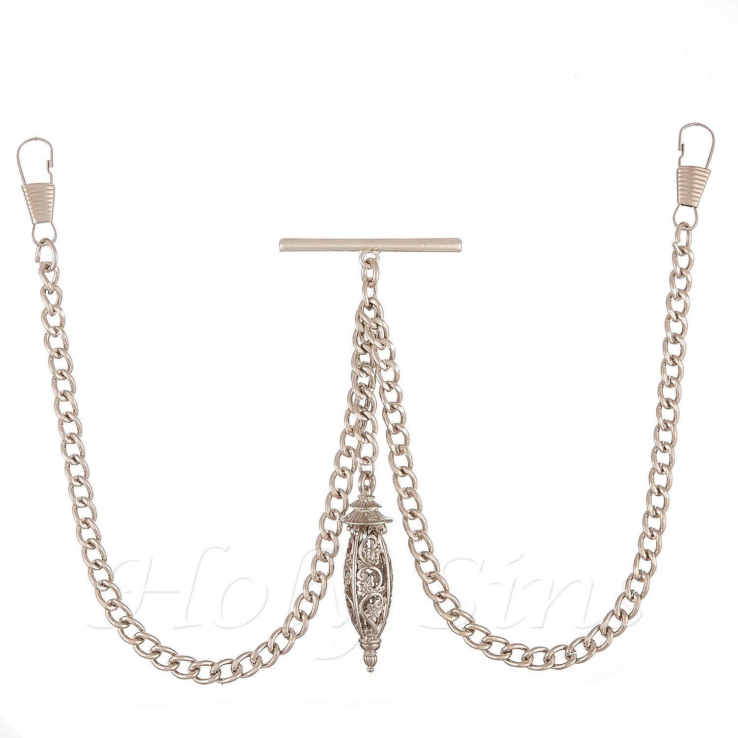 Pocket watch shop chain double albert