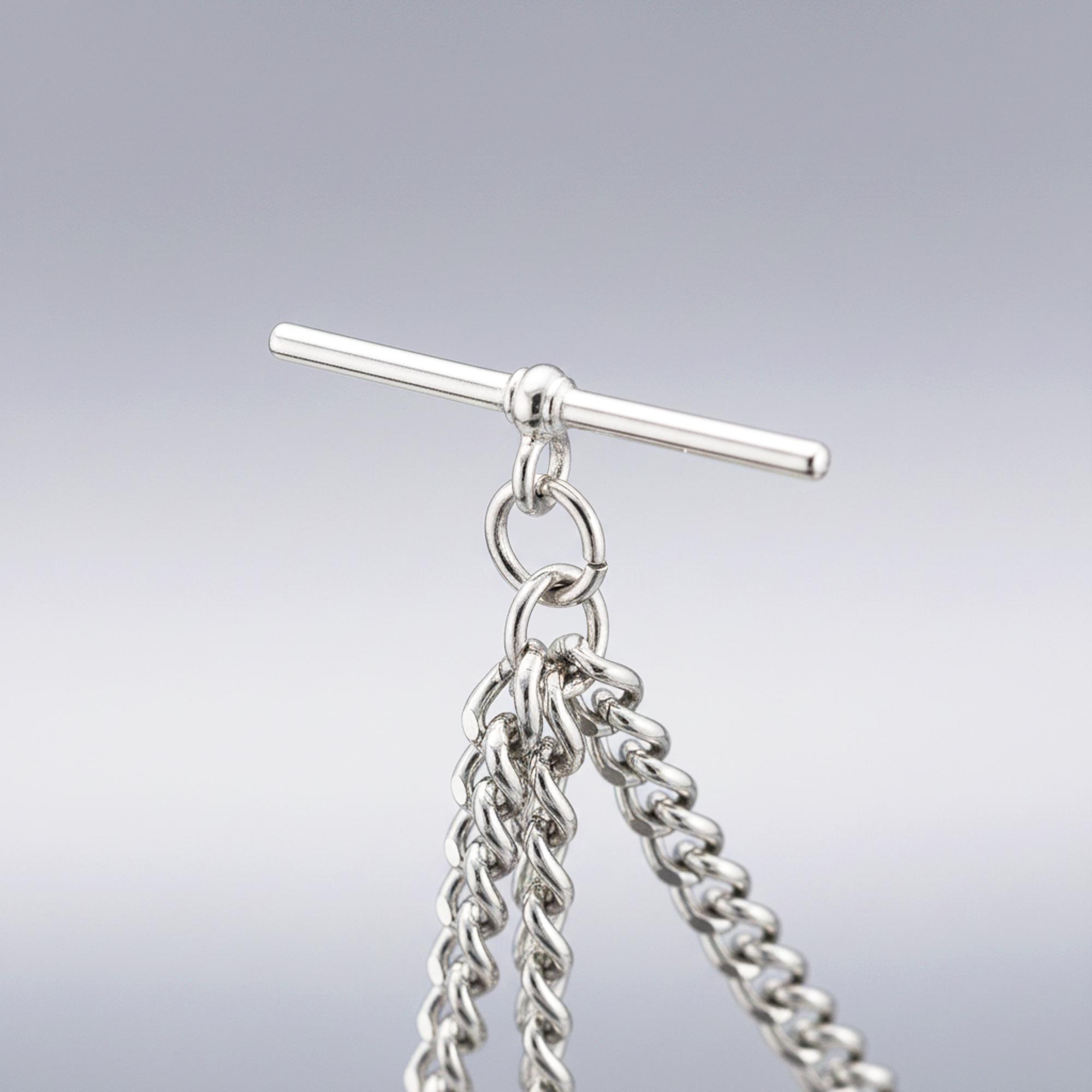Silver Pipe＆Ashtray チェーン set Peaky Blinders Silver Colour Single Albert Pocket Watch Chain With