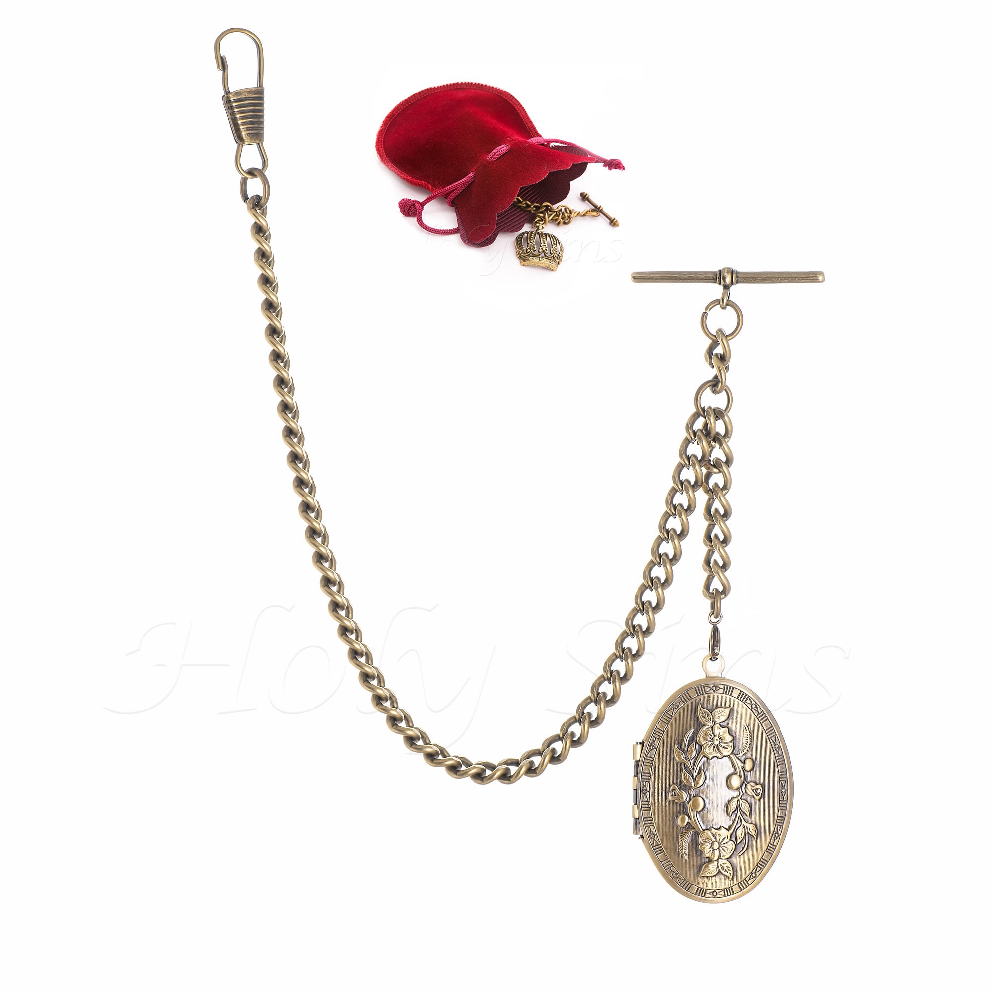 Peaky Blinder S Color Argento Singolo Albert Pocket Orologio Catena Con Ciondolo