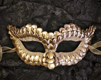 OIDEA Maschera Carnevale Veneziana In Metallo - Foto 11