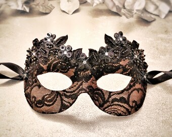 Elena Venetian Couples Set Costume Masquerade Mask Wedding Ball Prom Party Favor