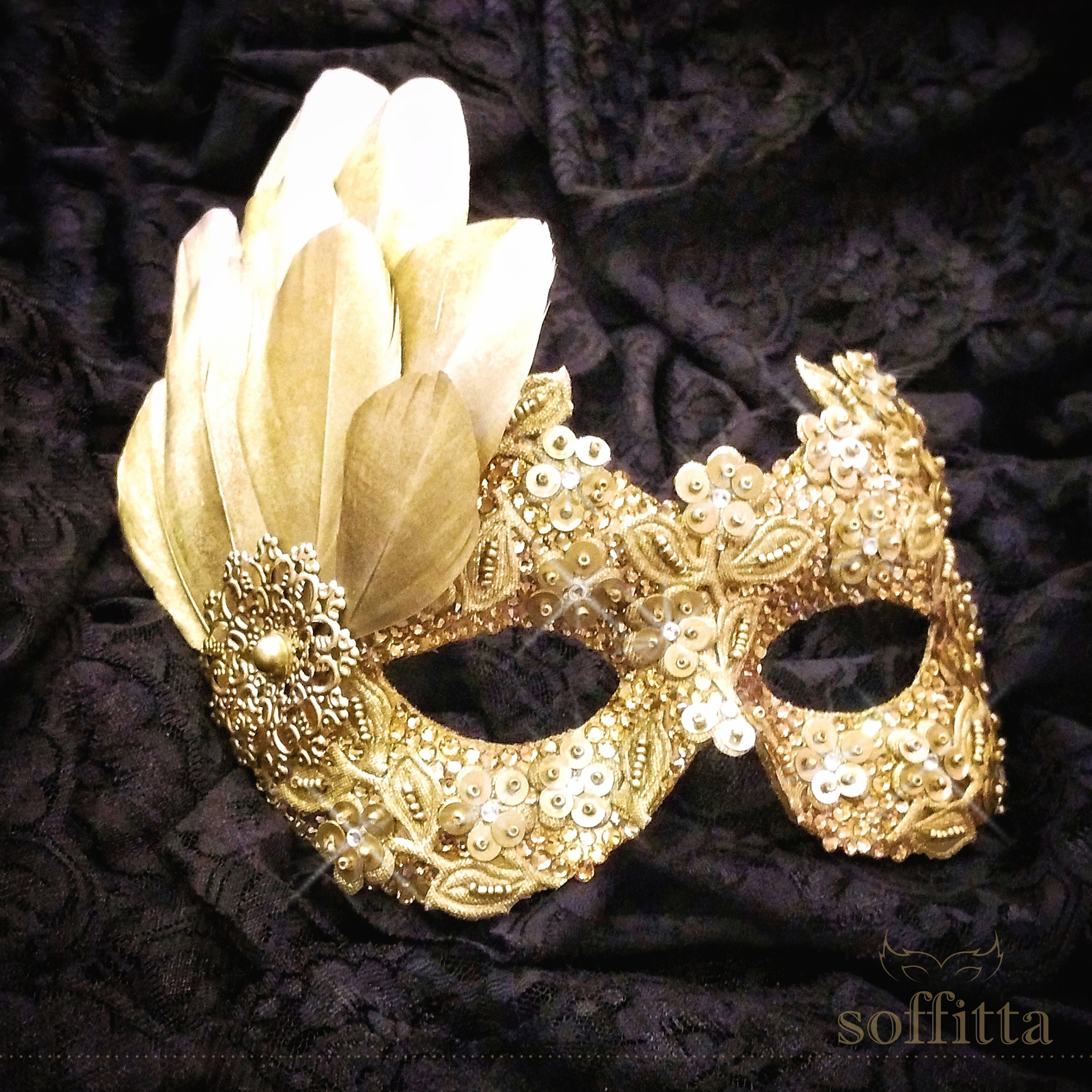 masquerade dresses gold Gold Masquerade Long Dress Elegant Gold Floral Patterns Brocade Masquerade  Ball Gown High Neck Long Sleeve