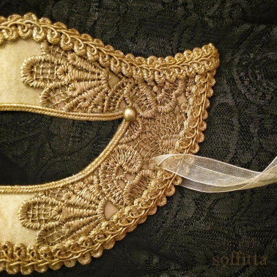 Gold Applique Embroidery Covered Masquerade Mask Venetian Style Halloween  Mask for Masquerade Ball, Prom, Costume Party, Wedding -  Norway