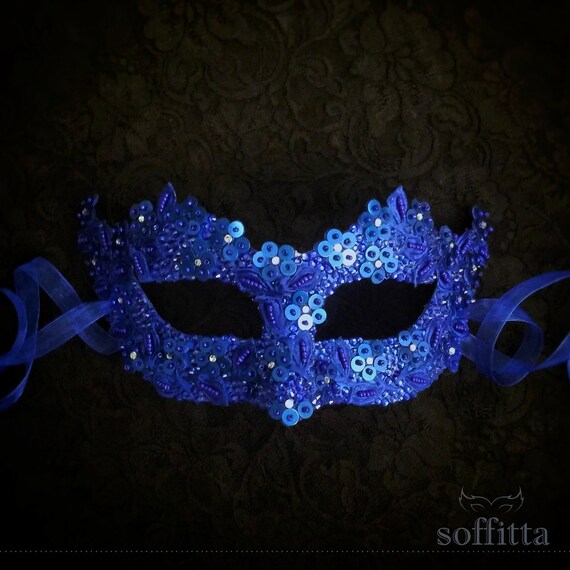 Blue Masquerade Masks | Dresses Images 2022