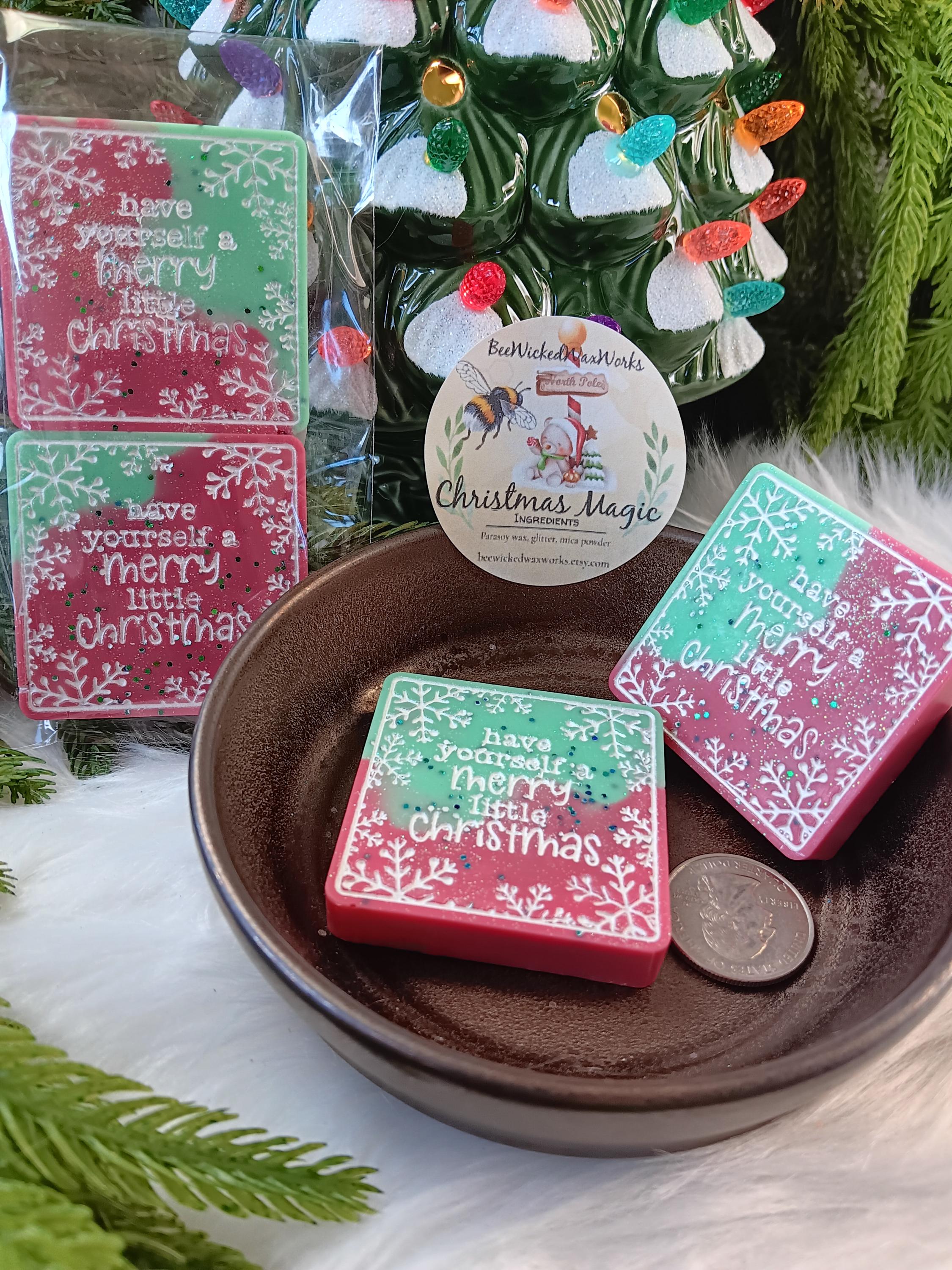 Christmas Magic Christmas Snapbar Wax Melts Strong Scented Wax Melt for ...