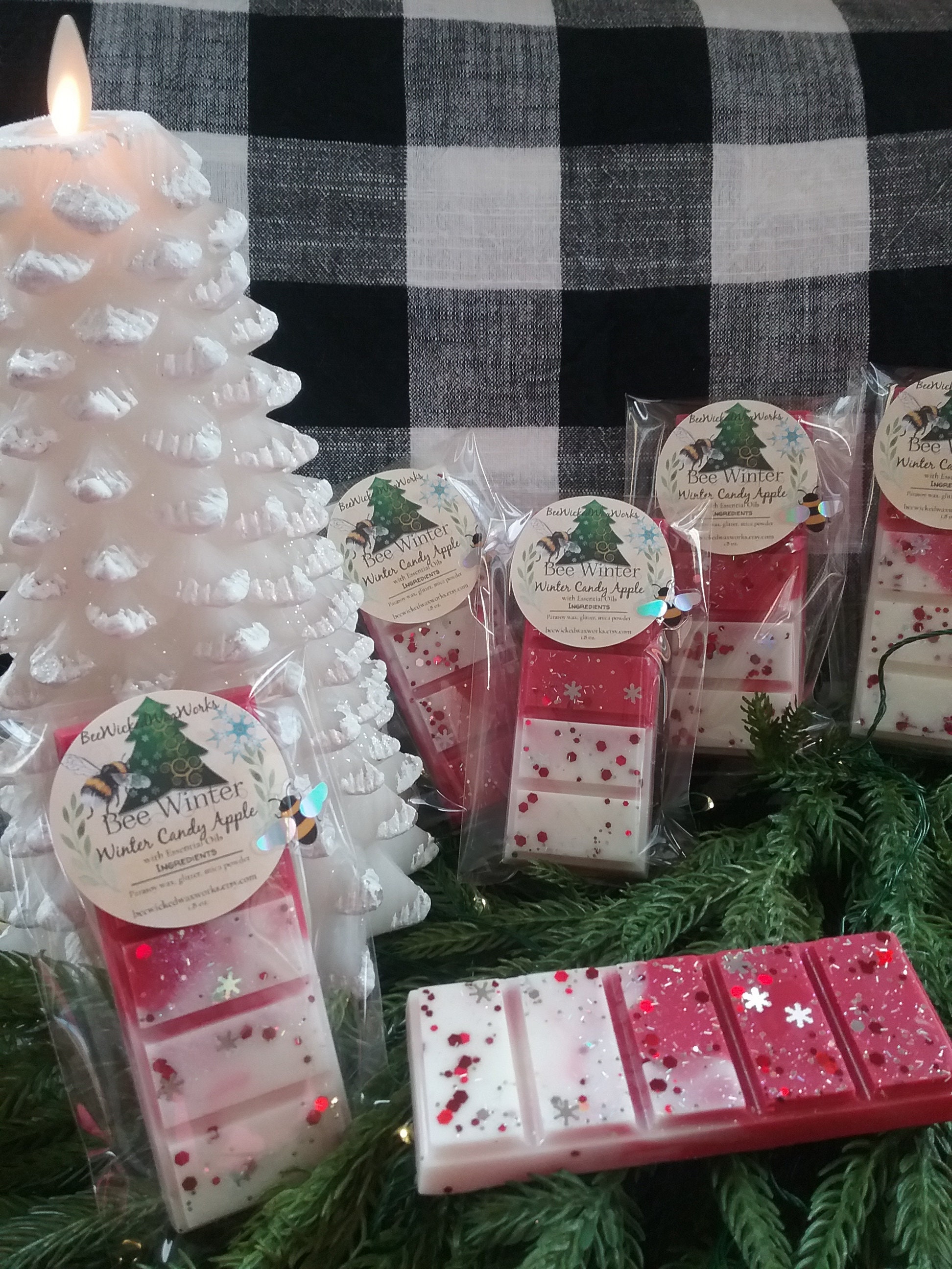 Christmas Cheer Wax Melts - Granny Bee's Candles