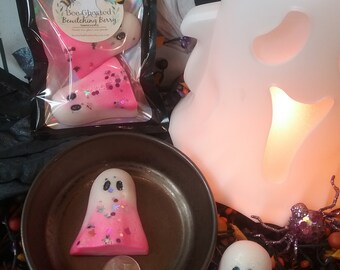Bewitching berry ghost wax melts strong scented wax melts for wax warmer gift for halloween lover wax melts berry scented wax melts pouch